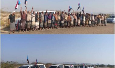 ضمن موكب أبين.. المحفد تزحف إلى العاصمة عدن للمطالبة بإعلان دولة الجنوب العربي