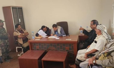 مدير عام شرطة شبوة يتفقد إدارة شرطة مديرية جردان ويؤكد على ضرورة تعزيز مستوى الأداء الأمني .