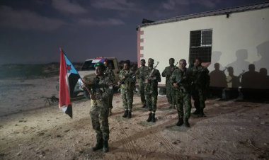 قوات الحزام الأمني تؤمن الخط الساحلي الدولي في أبين