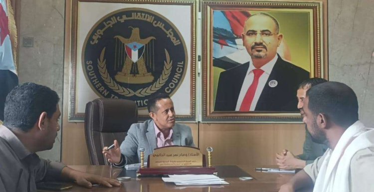 انتقالي لحج يناقش الترتيبات الأمنية لمليونية الحوطة